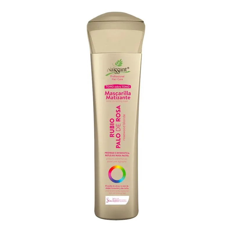 Naissant Mascarilla Matizante Rubio Palo De Rosa X 300ml