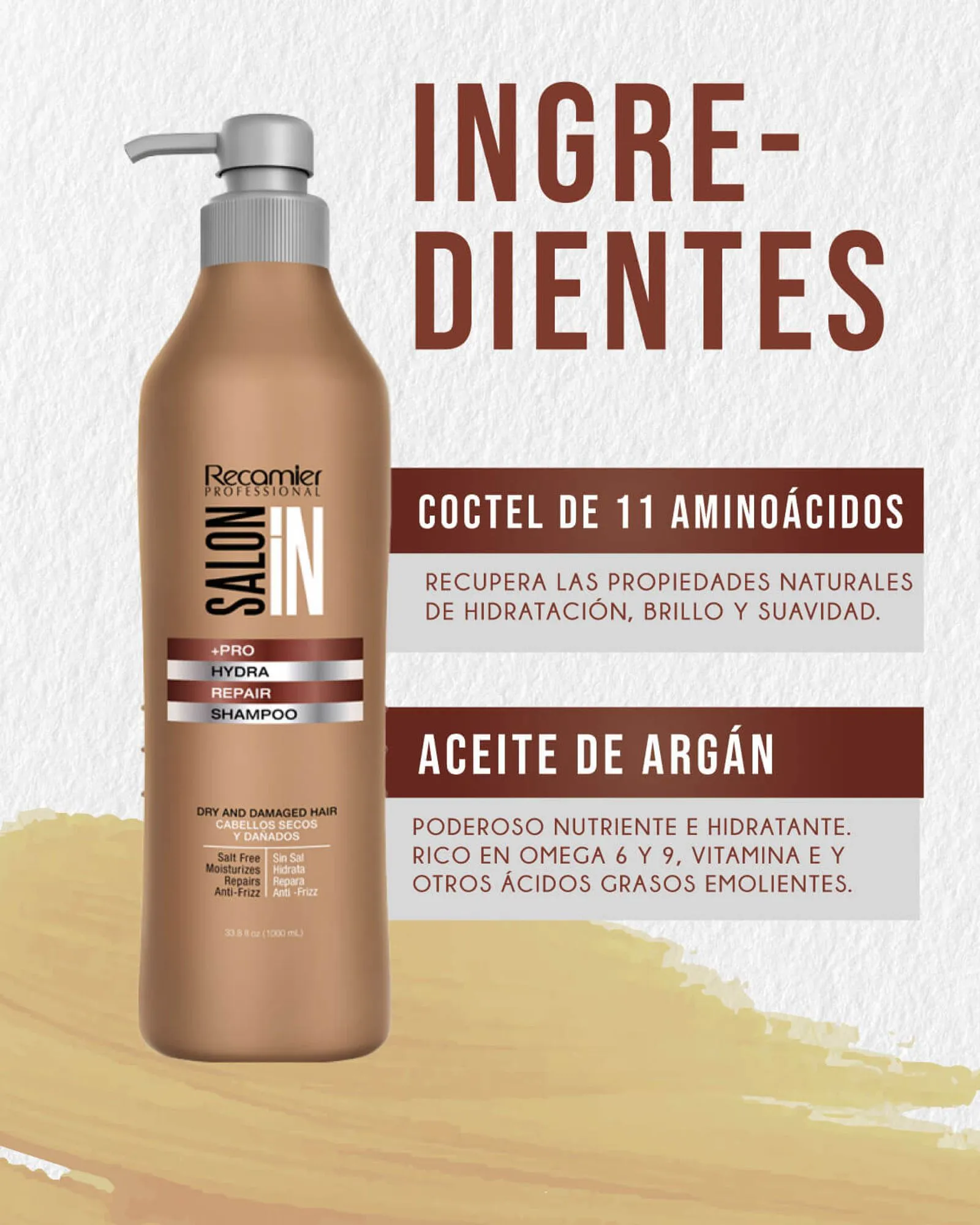 Shampoo Hydra Repair Salon In X 1000 ml - Image 3