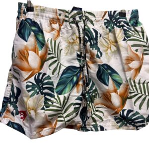 Bermuda  Estampado Floral Blanco Hombre Jumper