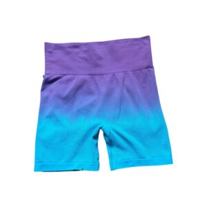 Short Deportivo Degradado Morado/Azul