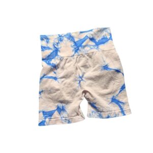 Short Deportivo Tie Dye Azul