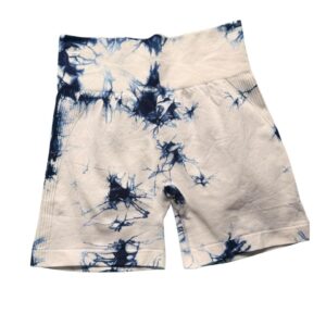 Short Tie Dye Azul y Blanco