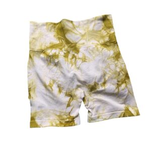 Short Tie-Dye Verde Lima y Blanco