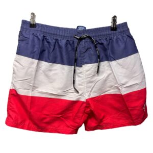 Bermuda Tricolor Rojo, Blanco y Azul Jumper